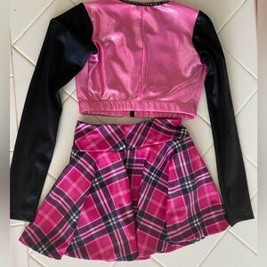 CUSTOM DANCE SOLO COSTUME  School girl SIZE 7/8